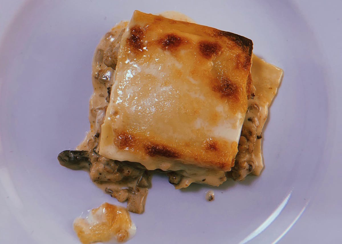 lasagne ai funghi