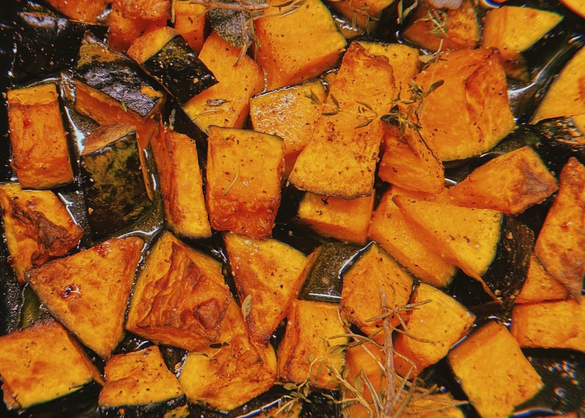 zucca in friggitrice ad aria