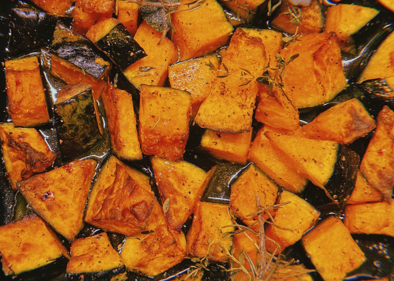 zucca in friggitrice ad aria