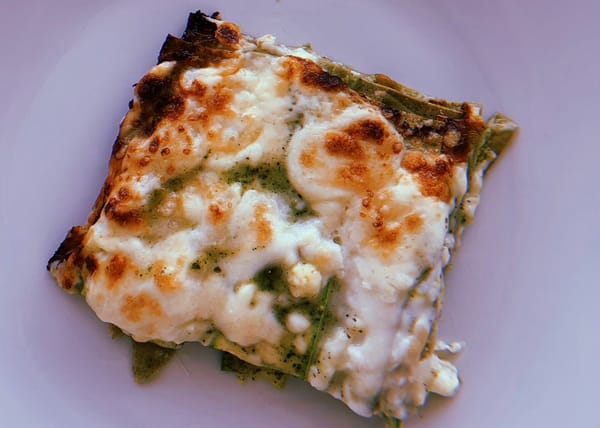 lasagne con zucchine e stracchino