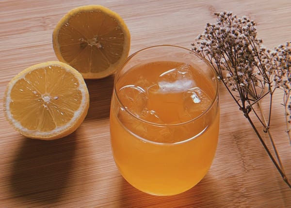 tè freddo al limone