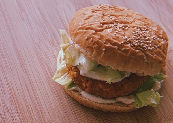 burger vegetariano