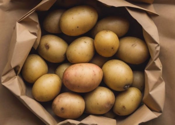 un trucchetto per non far germogliare le patate