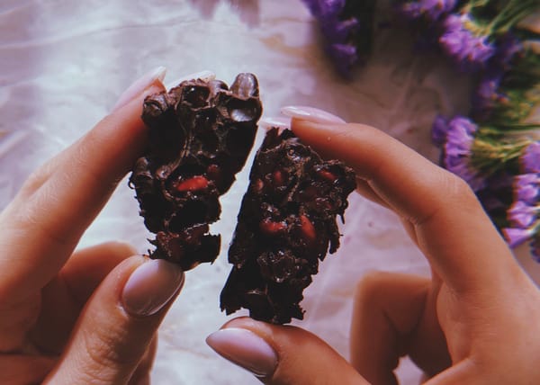 cioccolatini di melagrana