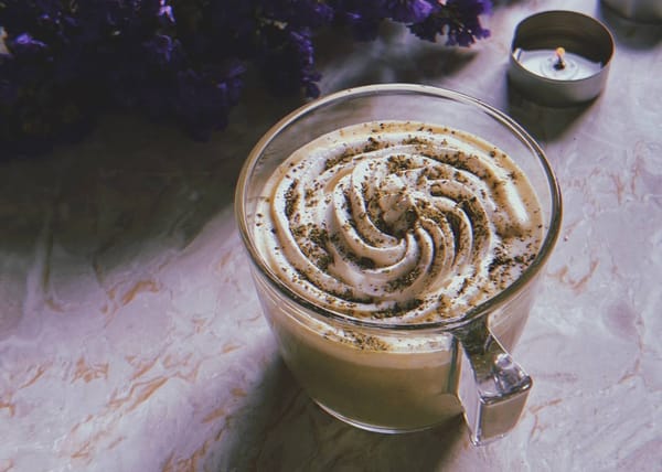 cioccolata calda al pistacchio