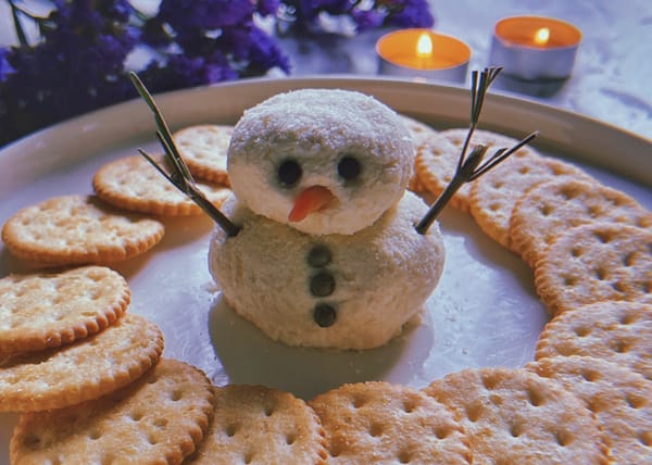 aperitivo pupazzo di neve