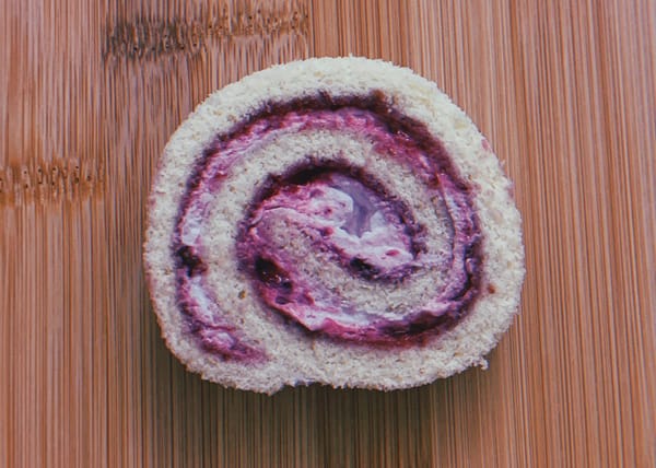 girelle ai frutti di bosco e panna