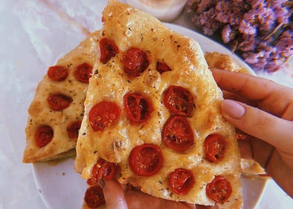 focaccia ai pomodorini