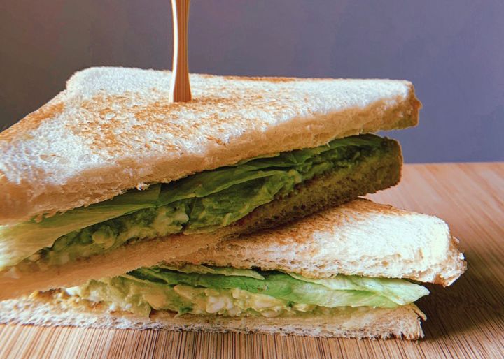 avocado egg salad sandwich 