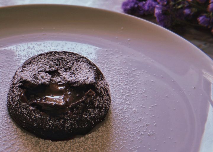 tortino con cuore caldo vegano