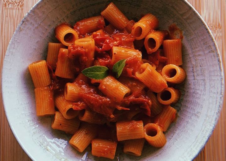 pasta con i pomodorini 