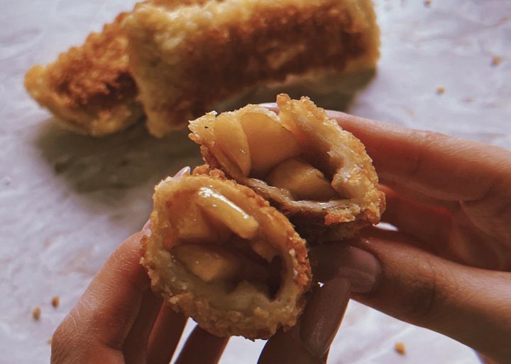 apple pie bites