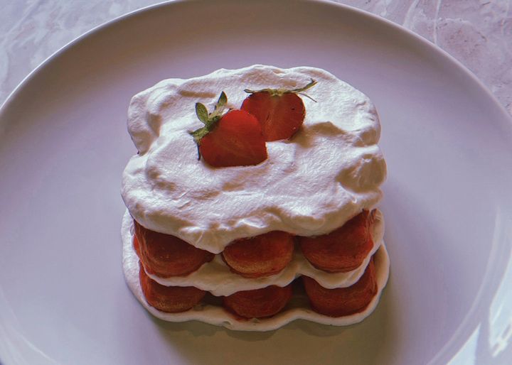 tiramisù alle fragole