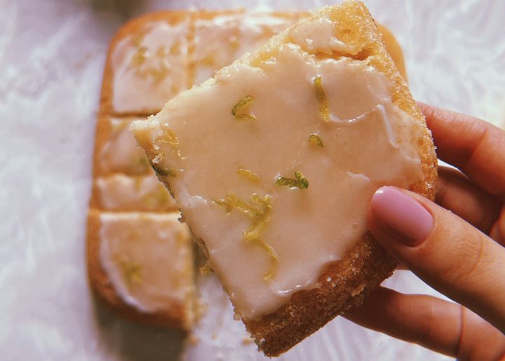 lemon brownies