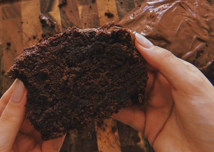 plumcake al cioccolato con zucchine